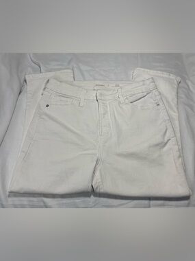 Old Navy Men's White Slim Straight Jeans